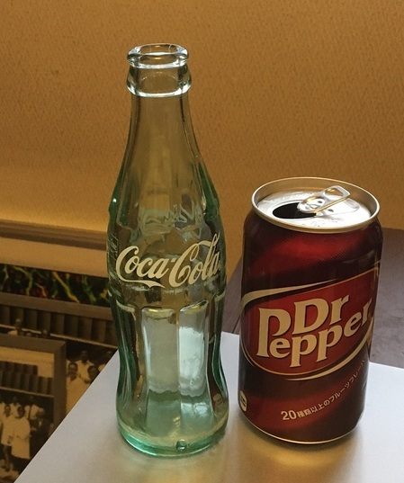Dr. PepperそしてBottle Coke.JPG